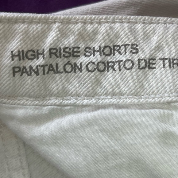 Wild Fable white high rise shorts, size 2 - Picture 5 of 7
